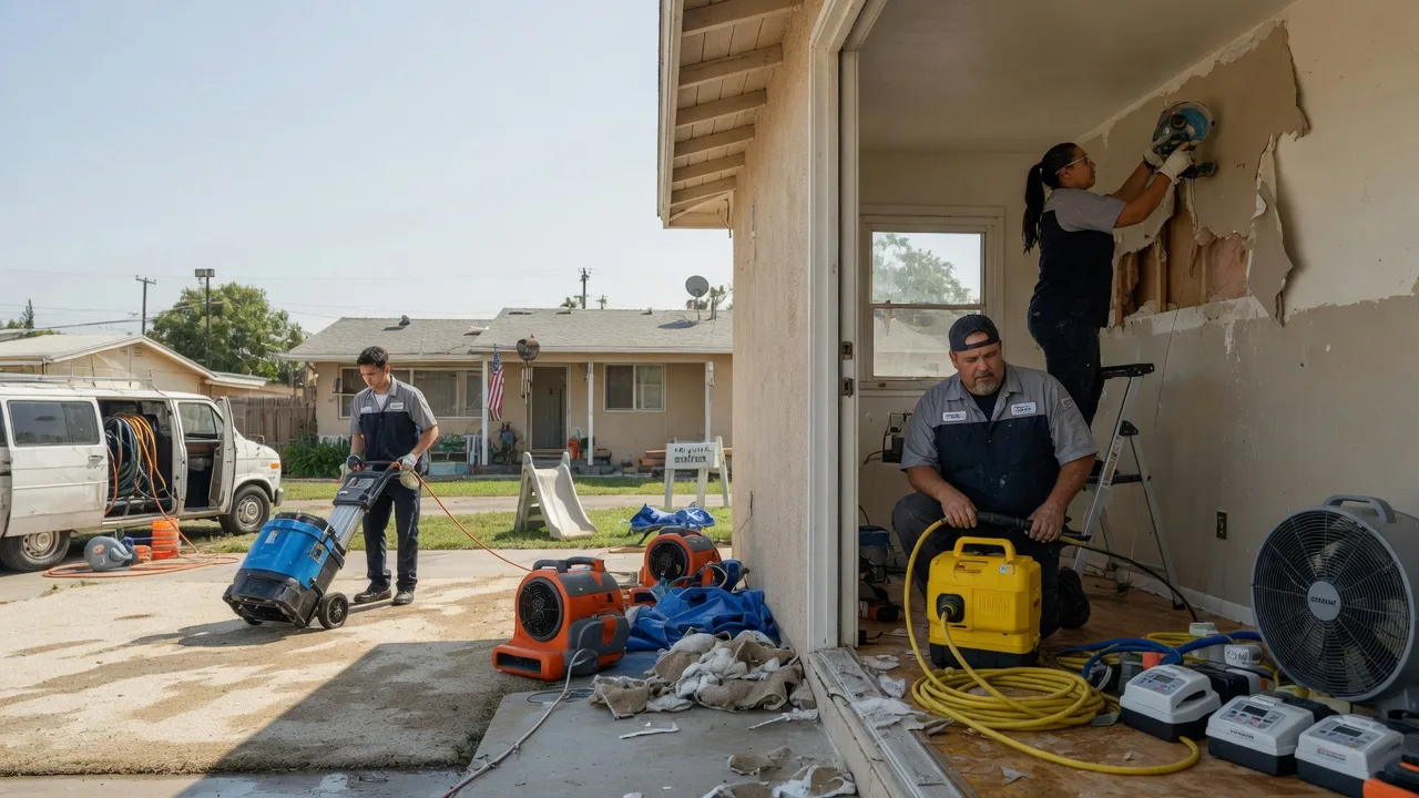 Water Damage Restoration in New Freeport, PA near me